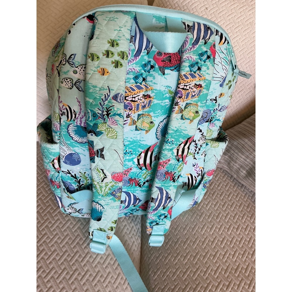 Vera Bradley Antilles Treasure LG Essential BP & MD Travel Cosmetic Bag NWT SET - Picture 2 of 16